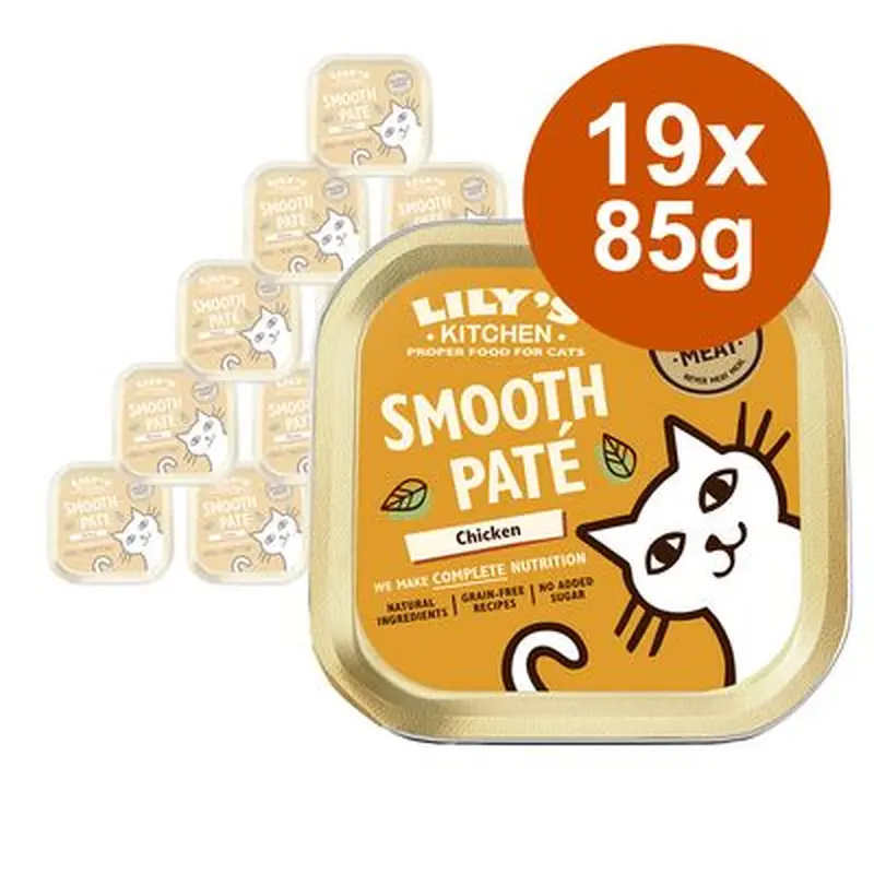 Lily's Kitchen Smooth Pat Selection for Cats 19 x 85g - Lamb