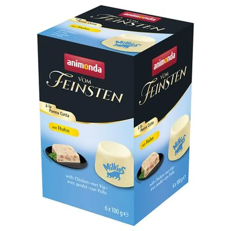 animonda Vom Feinsten Adult  la Panna Cotta 6 x 100g - With Chicken