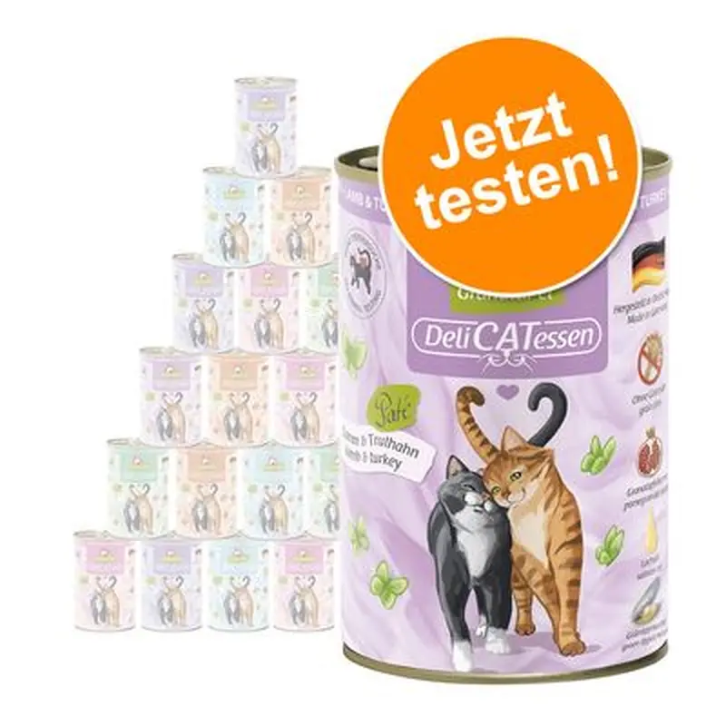 GranataPet DeliCatessen 24 x 400 g tasting pack - Veal & Rabbit