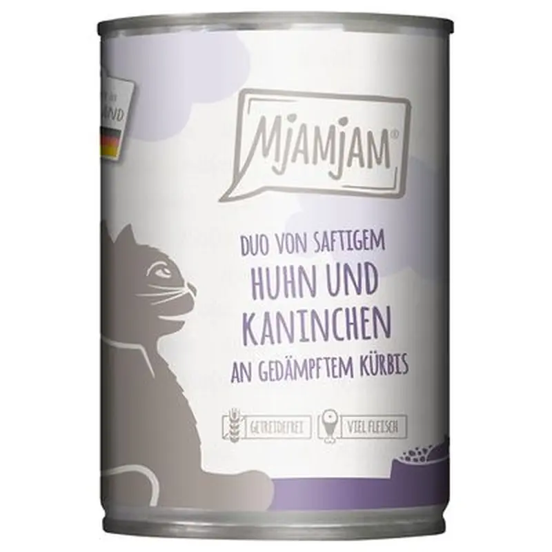 MjAMjAM Duo 6 x 400g - Tender Duck & Chicken with Carrots