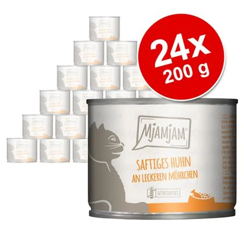 MjAMjAM Saver Pack 24 x 200g - Delicious Beef with Steamed Pumpkin