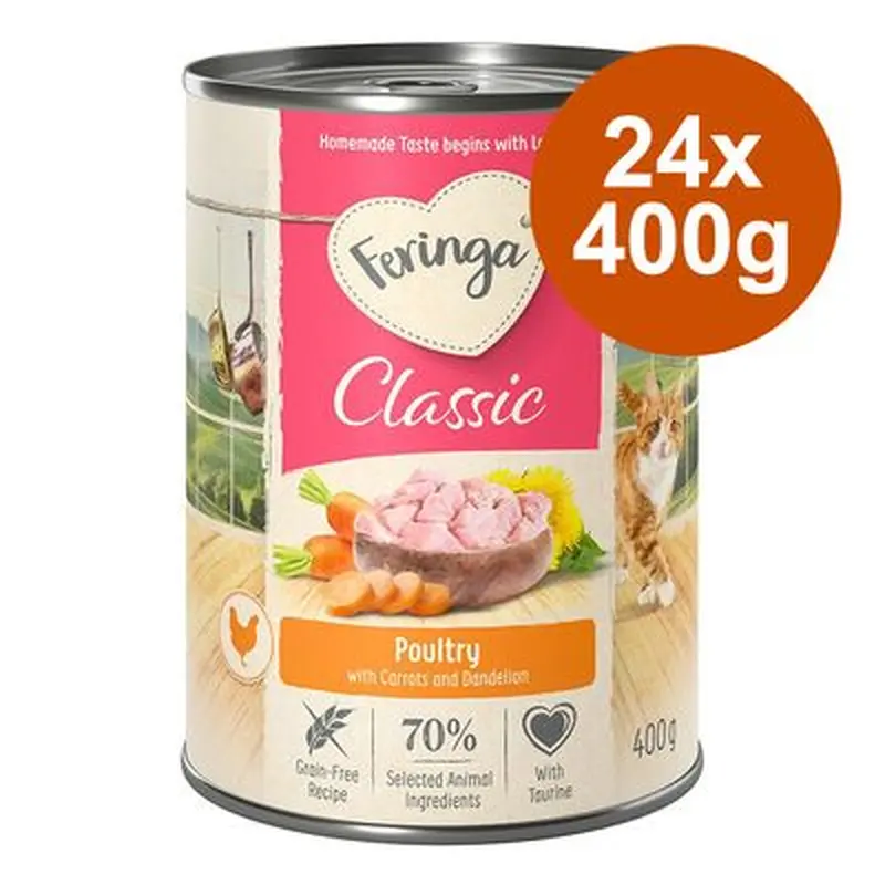Feringa Classic Meat Menu Saver Pack 24 x 400g - Lamb & Rabbit