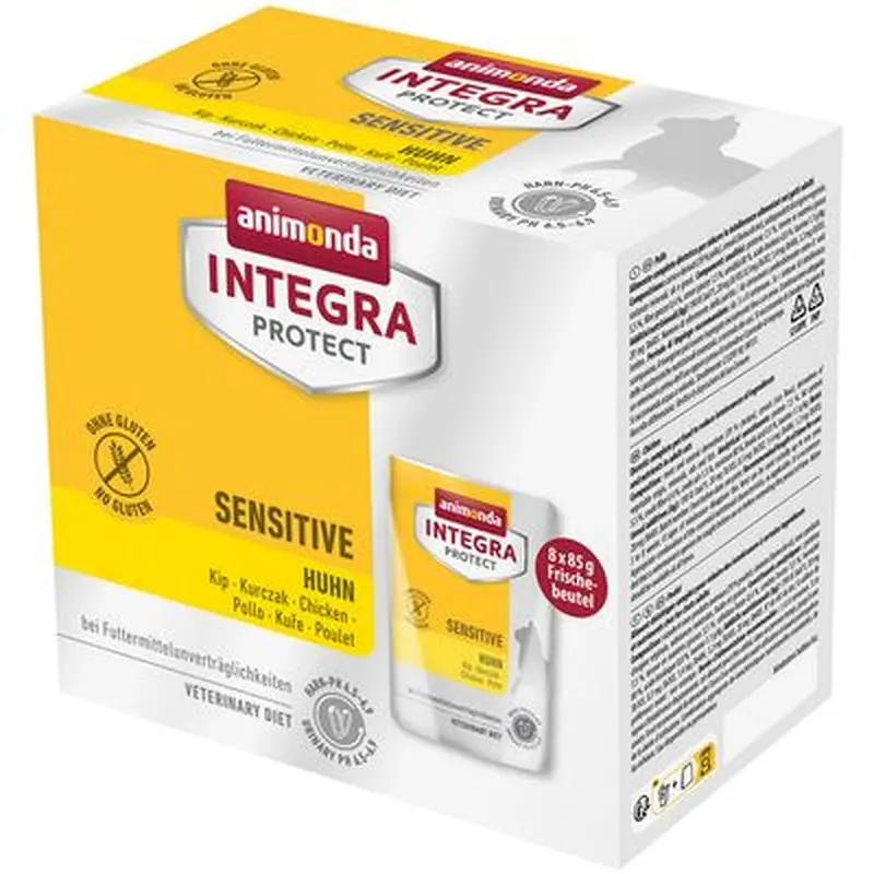 animonda Integra Protect Adult Sensitive 8 x 85g - Chicken