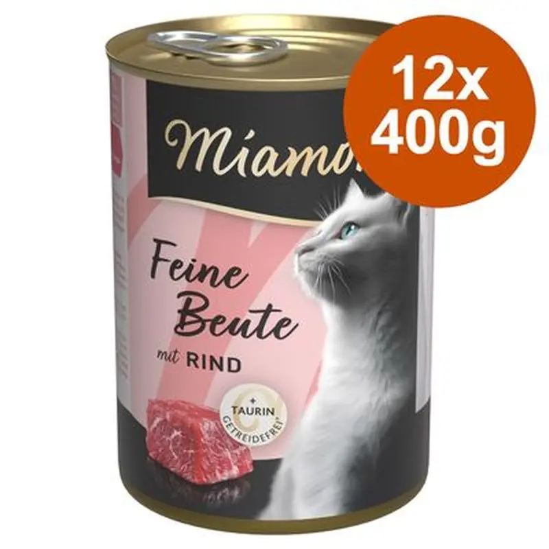 Miamor Feine Beute 12 x 400 g - Duck