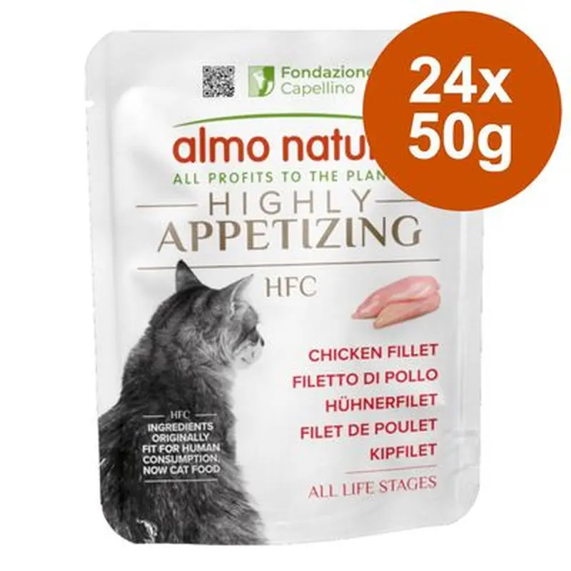 Almo Nature HFC Highly Appetising Saver Pack 24 x 50g - Atlantic Tuna