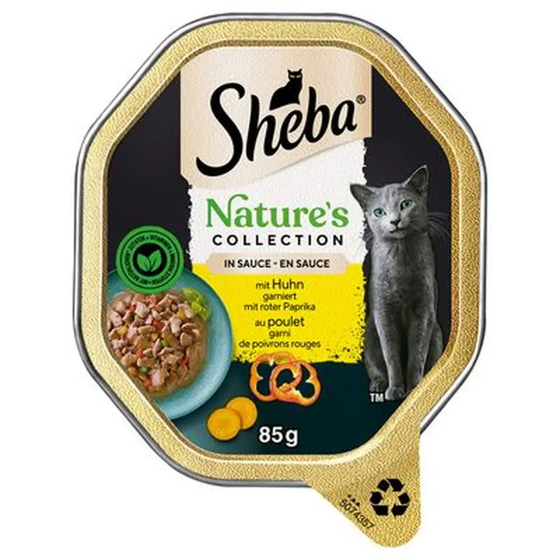 Sheba Natures Collection in Sauce 22 x 85g - Chicken
