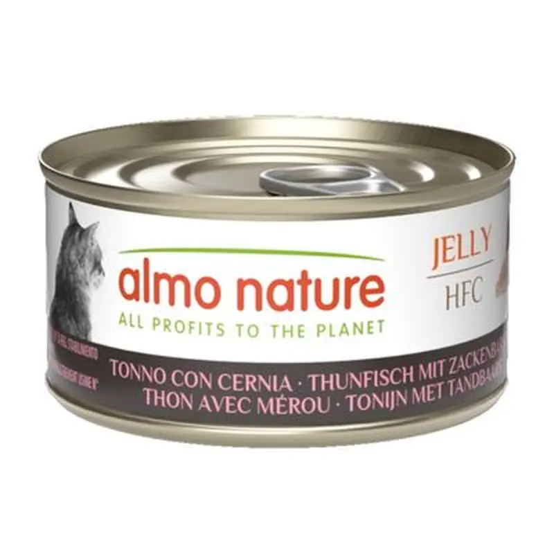 Almo Nature HFC Jelly 6 x 70g - Tuna with mullet