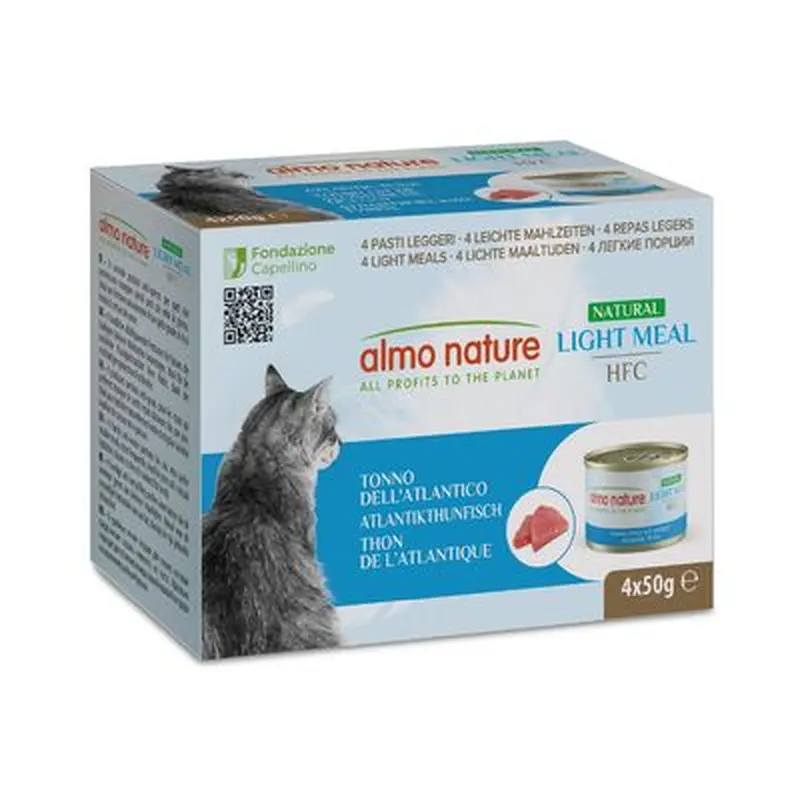 Almo Nature HFC Natural Light 4 x 50g - Tuna & Shrimp