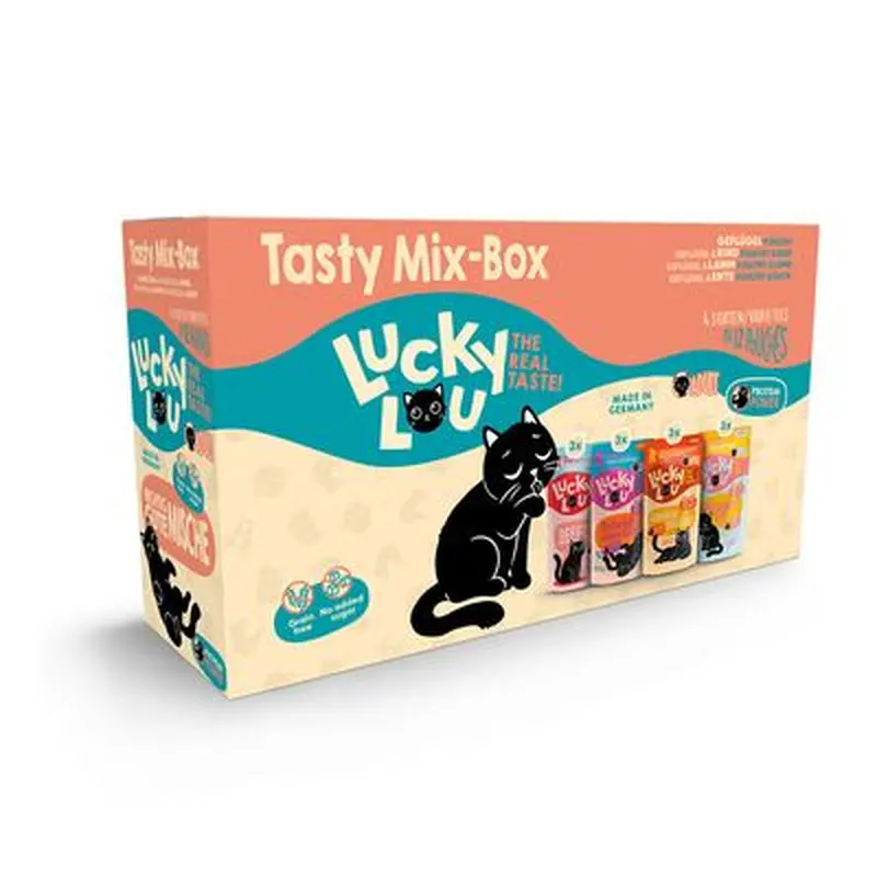 Lucky Lou Adult trial mix 12 x 125 g - Game mix