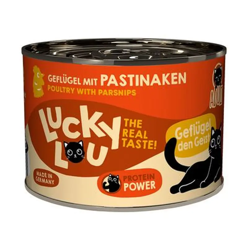 Lucky Lou Lifestages Adult 6 x 200g - Beef & Wild Boar