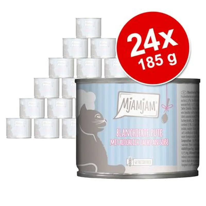 MjAMjAM in Sauce Saver Pack 24 x 185g - Turkey with Salmon
