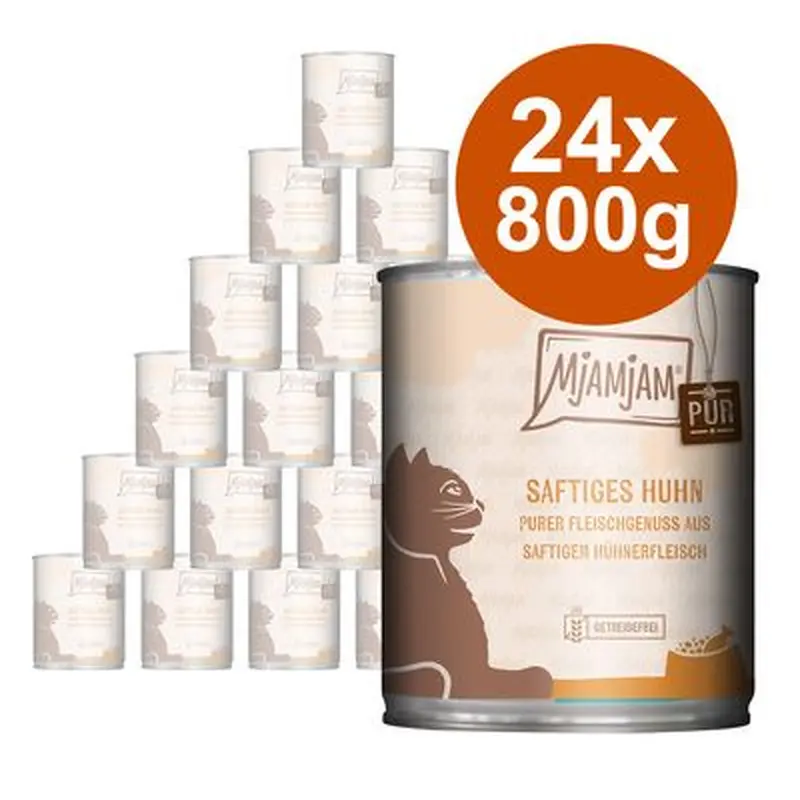 MjAMjAM Pure Meat Pleasure Saver Pack 24 x 800g - Delicious Pure Beef