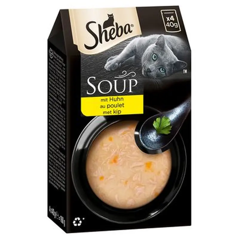 Sheba Classic Soup Multipack 80 x 40g - Salmon