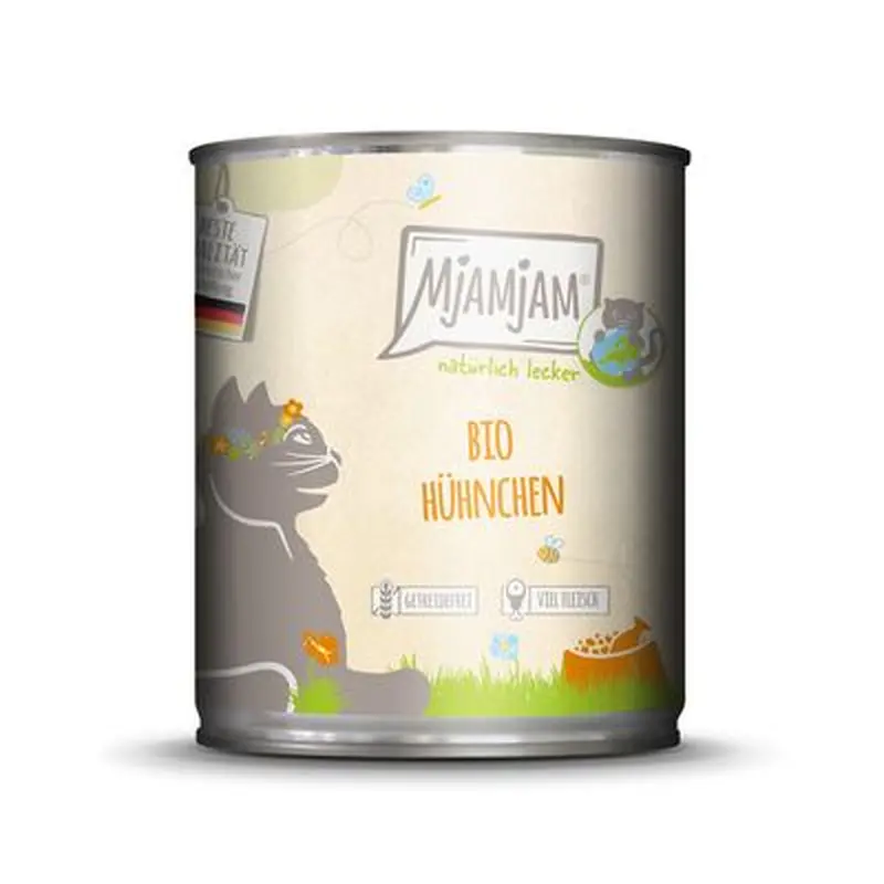 MjAMjAM Naturally Delicious 6 x 800g - Organic Pork