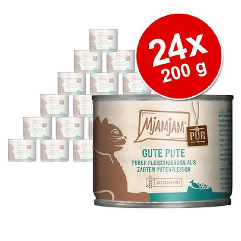 MjAMjAM Pure Saver Pack 24 x 200g - Beef