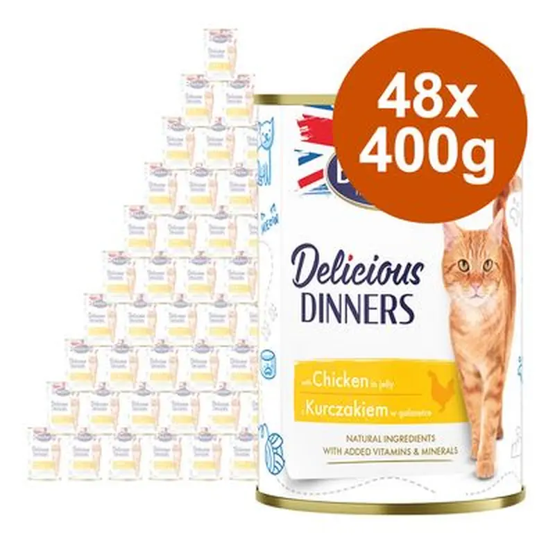 Butcher's Delicious Dinners Saver Pack 48 x 400g - Chicken