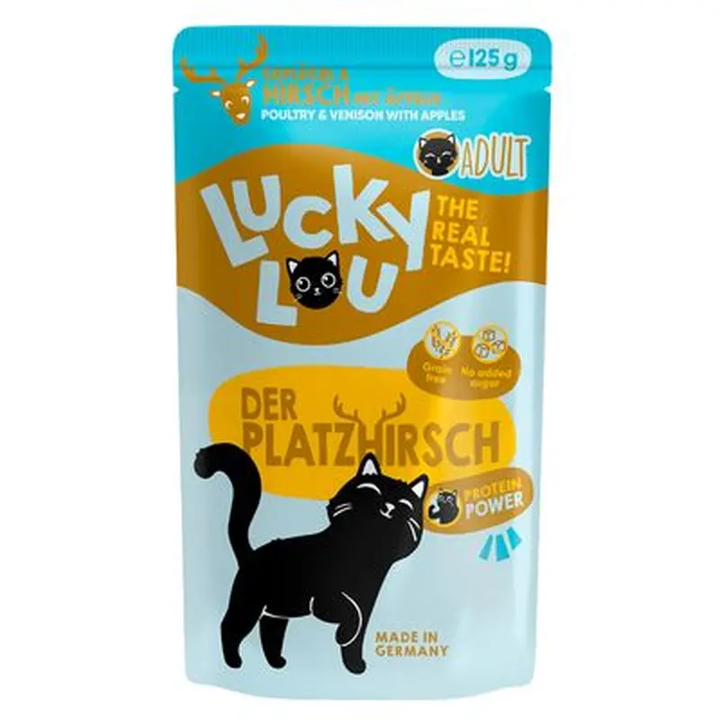 Lucky Lou Adult 16 x 125g - Poultry & Duck