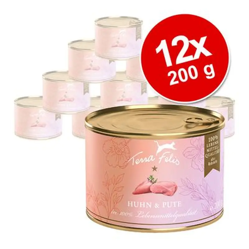 Terra Felis Complete 12 x 200 g - Rabbit