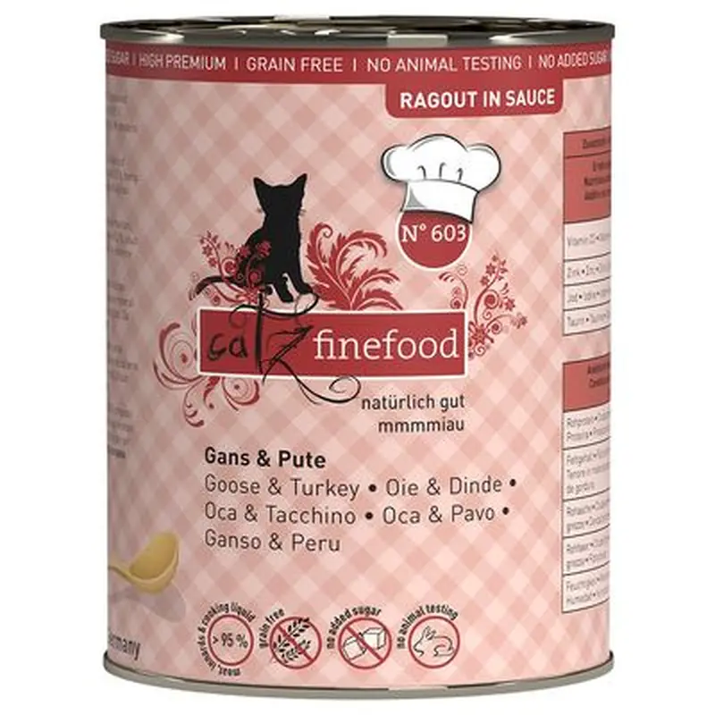 catz finefood Ragout 6 x 380g - Mixed Pack (6 Varieties)