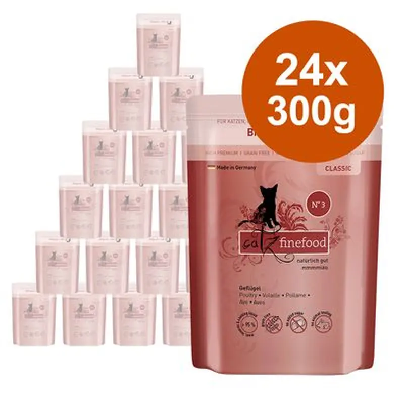 catz finefood Saver Pack 24 x 300g - Poultry