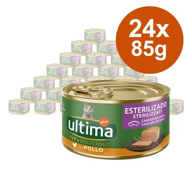 Ultima Fit & Delicious Sterilised Cat 24 x 85g - Ocean Fish