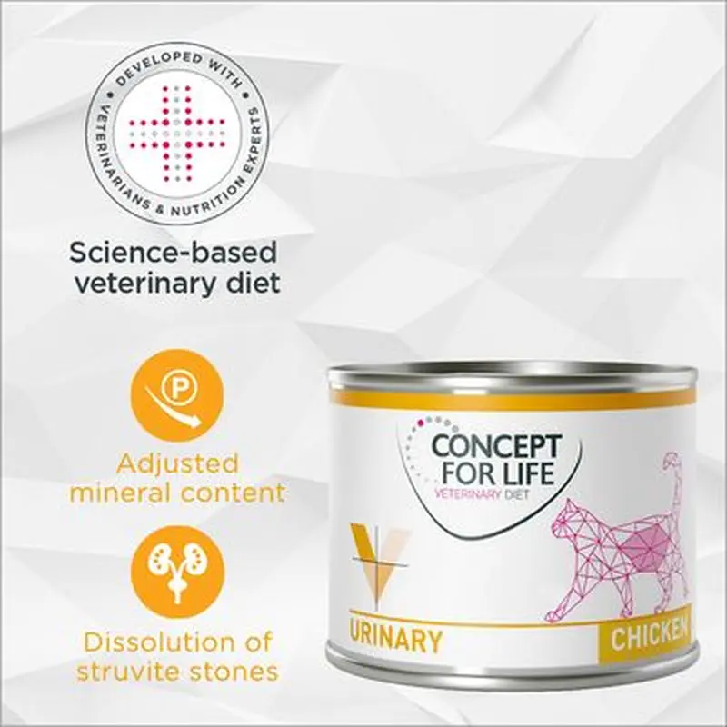 Concept for Life Veterinary Diet Urinary - Chicken - 6 x 200g