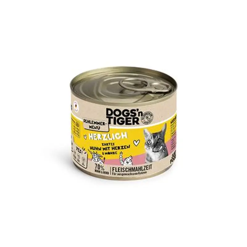 Dogs'n Tiger Gourmet Menu 6 x 200g - Chicken with Salmon