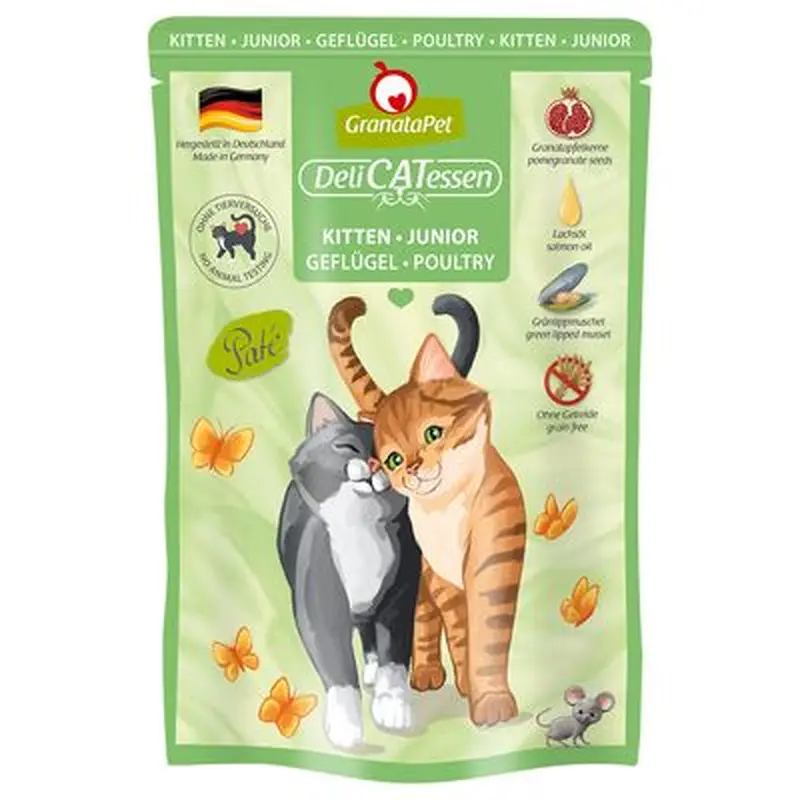 GranataPet DeliCatessen Kitten poultry - 6 x 85 g bags