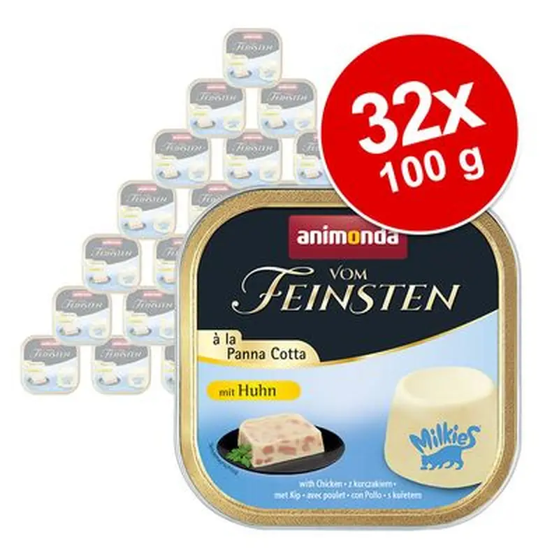 animonda Vom Feinsten Adult  la Panna Cotta 32 x 100g - Chicken