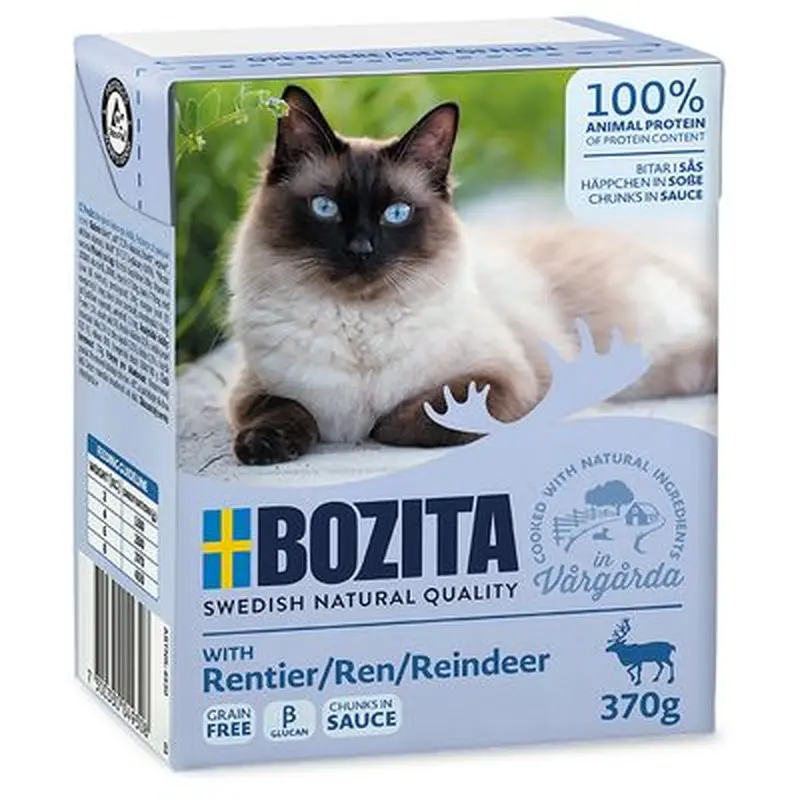 Bozita Tetra Morsels in sauce 6 x 370 g - Chicken for kittens