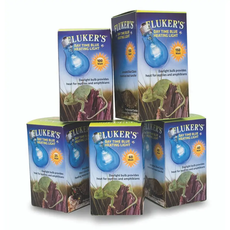 Fluker's Day Time Blue Heating Light 60 Watts