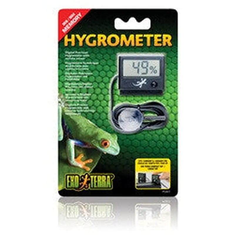 Exo Terra Led Hygrometer Pt2477