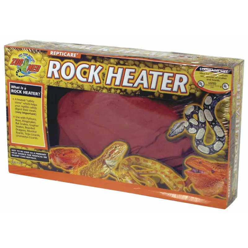 Zoo Med ReptiCare Rock Heater UL Listed Standard 10 Watts