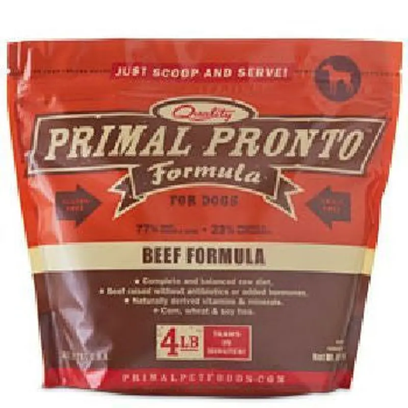 Primal Prontoraw Bf Dog 12z 