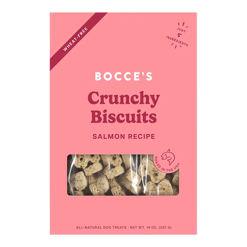 Bocce's Bakery Salmon Dog Biscuits-14oz