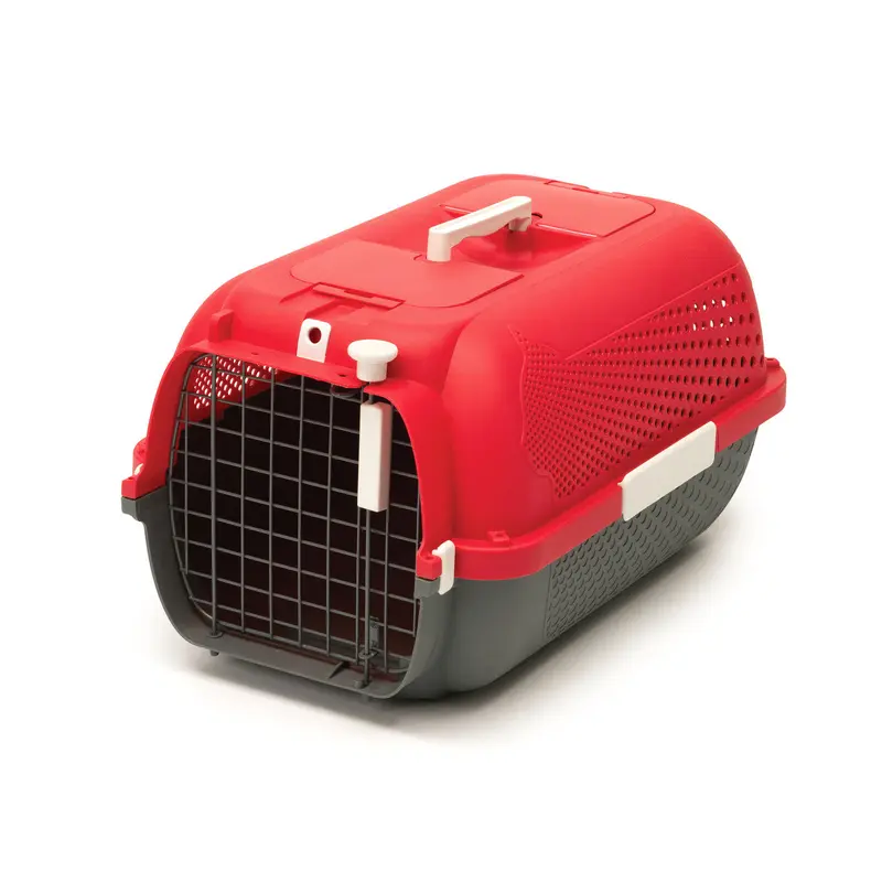 Catit Voyageur Carrier, Med. Cherry Red