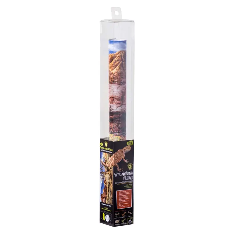 Galapagos Terrarium Cling Background Desert 15 Inches X 36 Inches