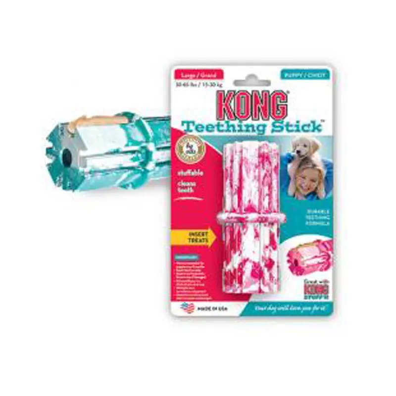 KONG Teething Stick Puppy Toy Assorted LG