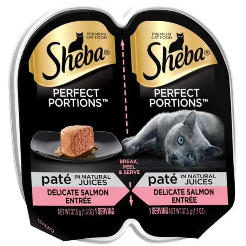 Sheba Perfect Portions Premium Pat Salmon Entree 24/2.65Z 