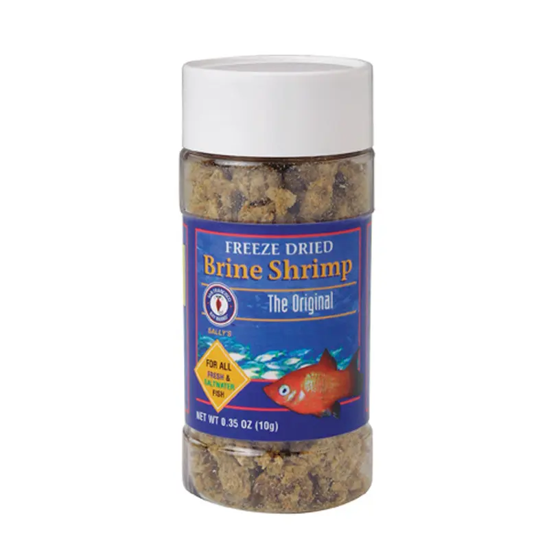 San Francisco Brine Shrimp Freeze Dried Fish Food 0.35 oz