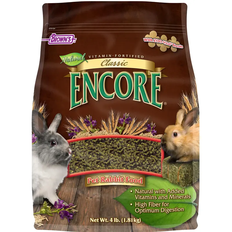 FM Brown's Encore Classic Rabbit Food 4lb