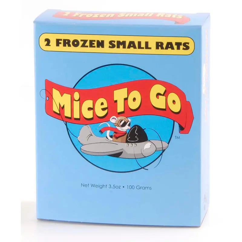 Mice To Go Frozen Small Rat 3.5 oz 2 Pack SD-5