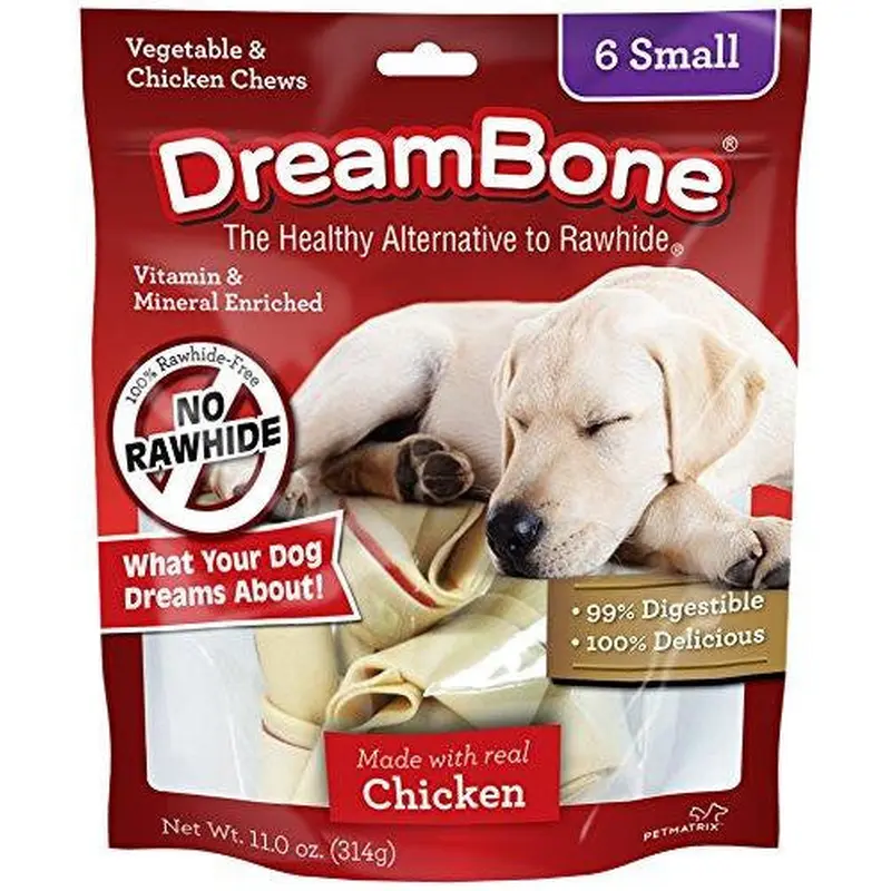 Dreambone Chicken Dog Chew Small 6pck 