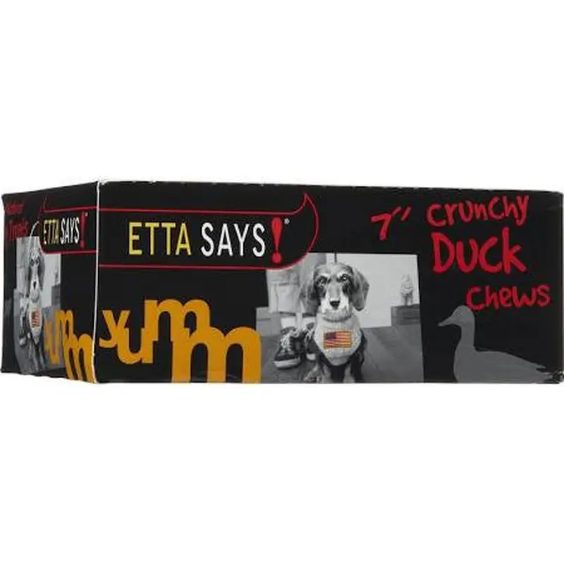 Etta Says Crunchy Duck Chew For Dogs-7-inch-
