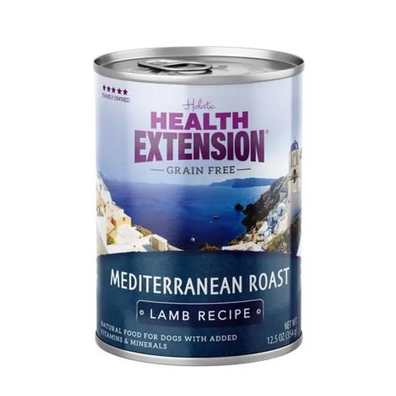 Health Extension Grain Free Roasted Mediterranean Lamb Dog Food 12 / 12.5 oz 