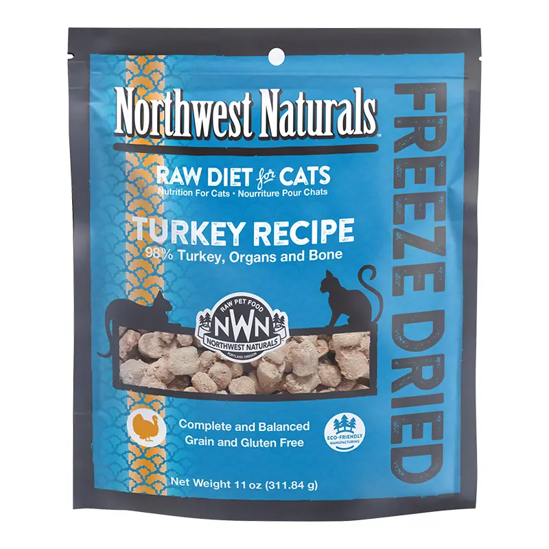 Northwest Naturals Cat Freeze Dried Turkey 11oz 