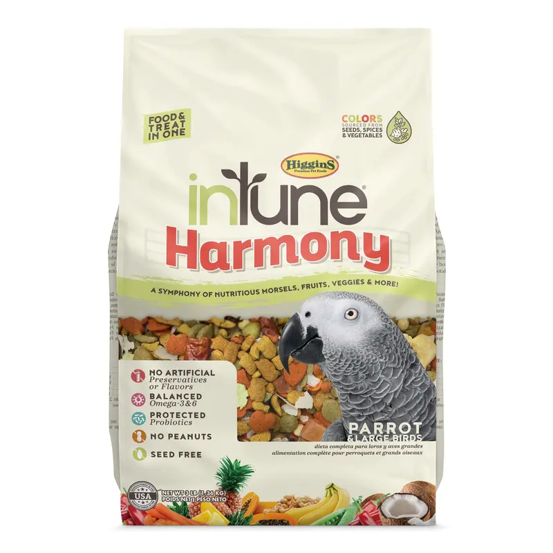 Higgins inTune Harmony Parrot 3lb 