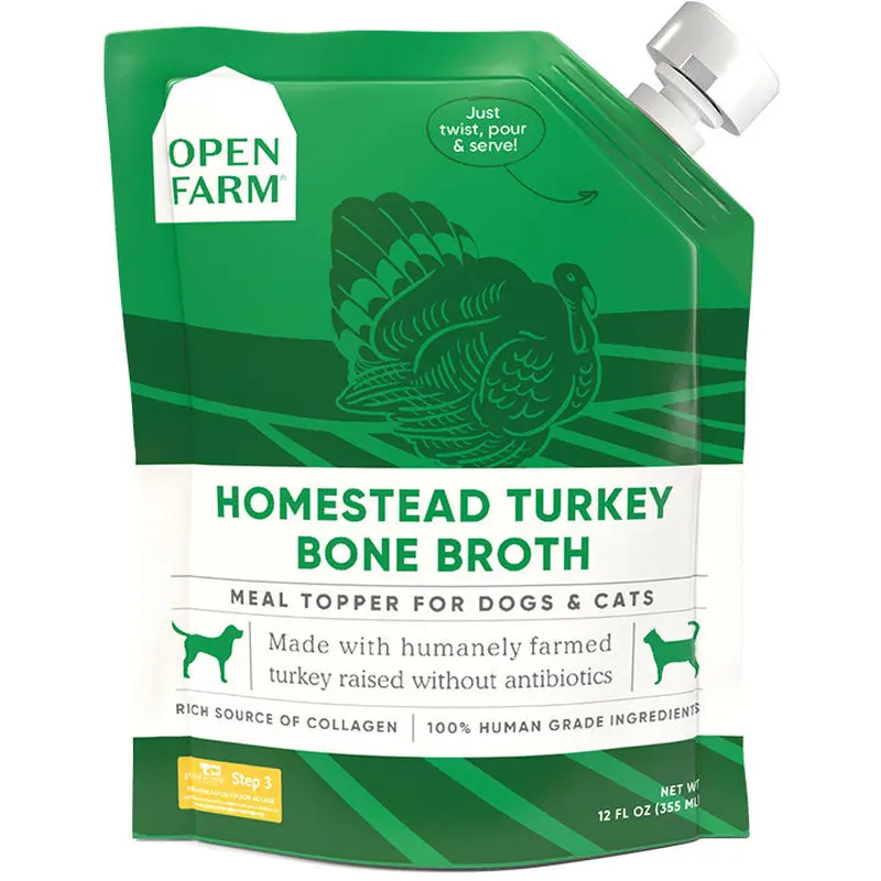 Openfarm Dc Bn Broth Tky 12oz