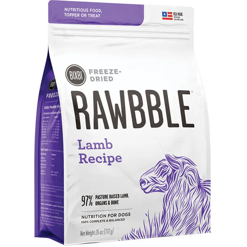 Rawbble D Fzd Lmb 4.5oz 