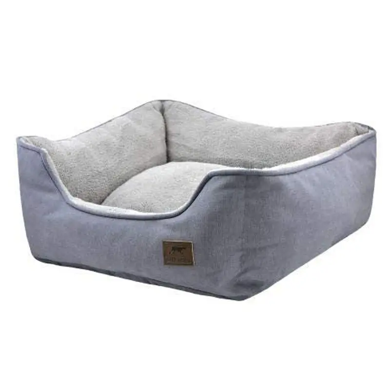 Tall Tails Bolster Bed Charcole Large 